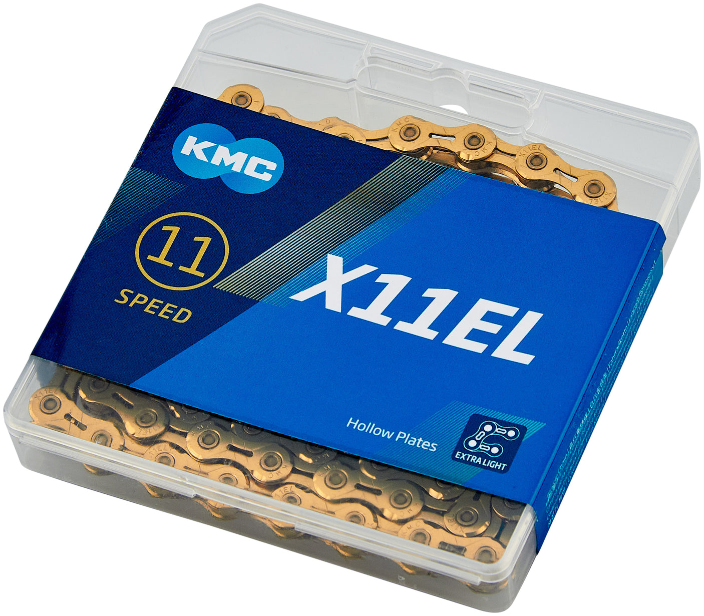 KMC X11EL Ti-N chaîne 11 fois or