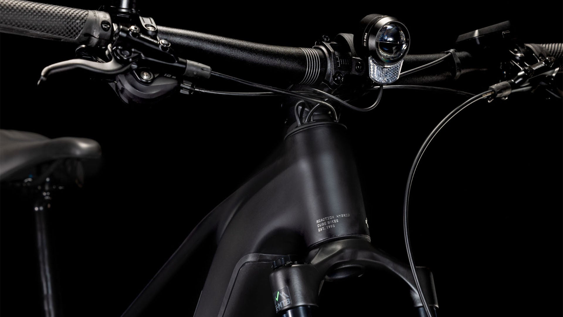 Cube Reaction Hybrid Race 800 Allroad noir et métal (2025)