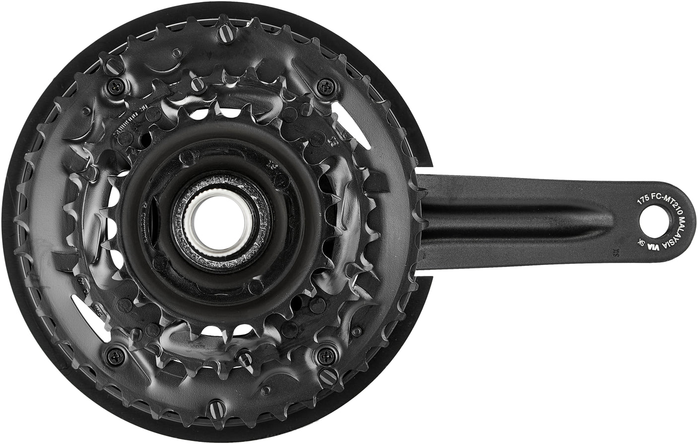 Shimano FC-MT210 Kurbelgarnitur 40/30/22 Zähne 3x9-fach