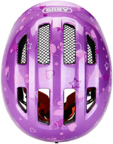 ABUS Smiley 3.0 Casque Enfant, étoile violette