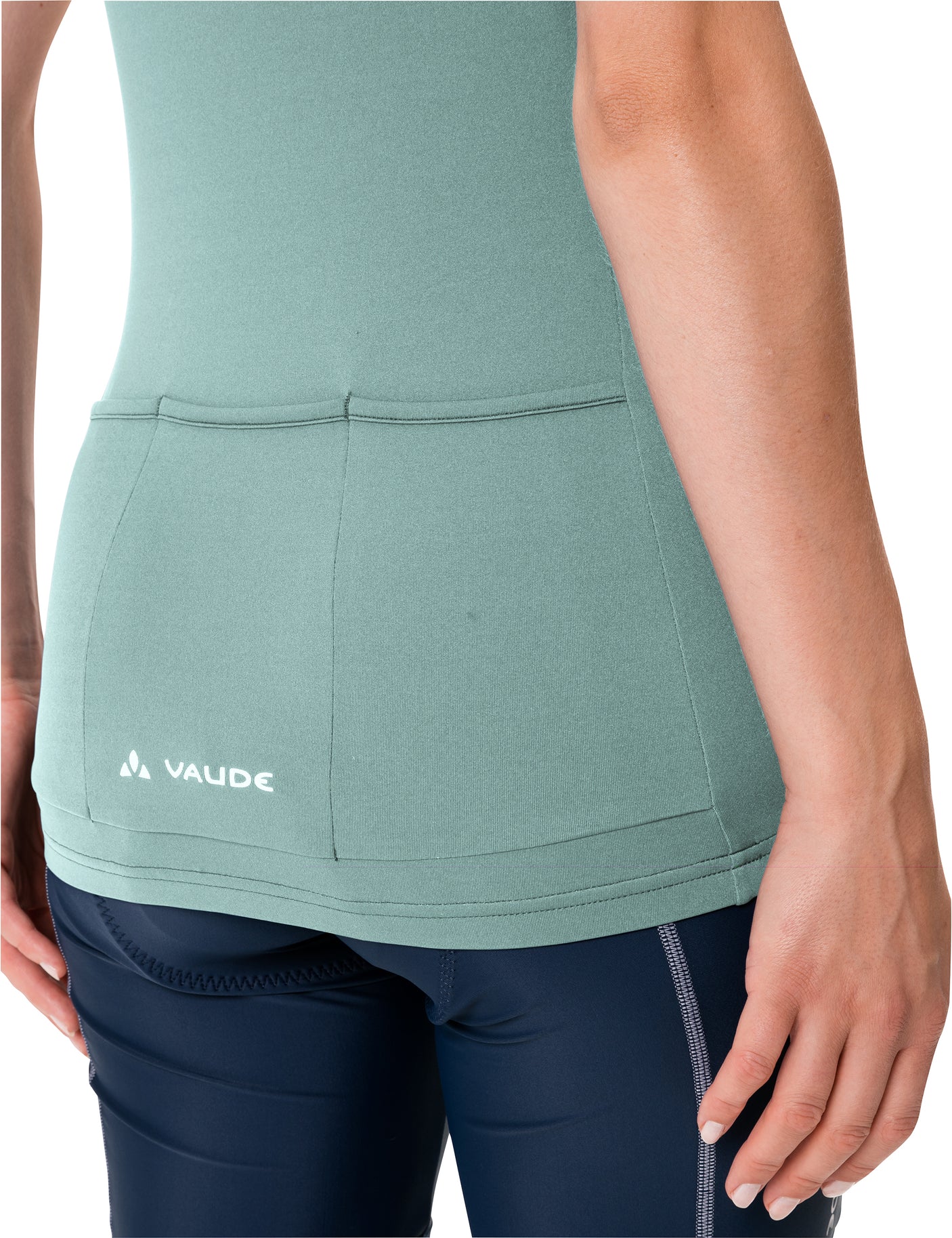 VAUDE Advanced IV maillot femme turquoise