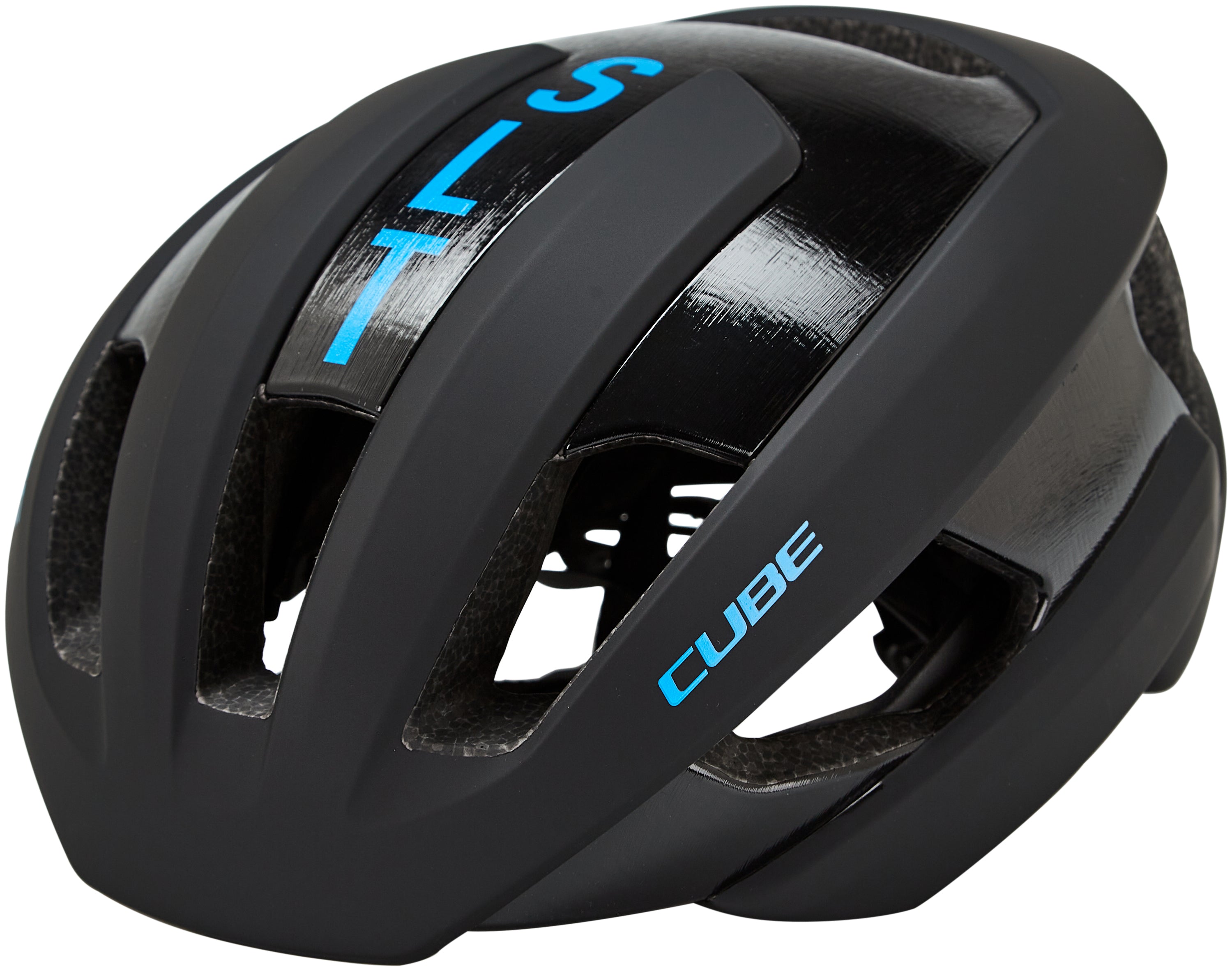 Casque de vélo de route Cube Heron SLT noir