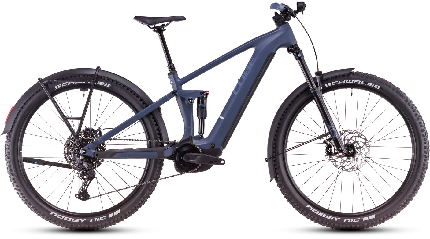 Cube Stereo Hybrid ONE44 Pro 800 Allroad gris encre et noir (2025)