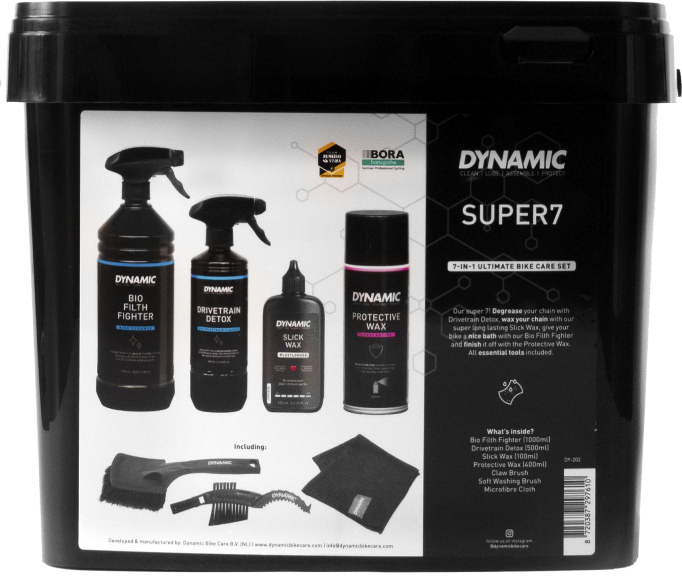 Coffret d'entretien vélo Dynamic Super 7