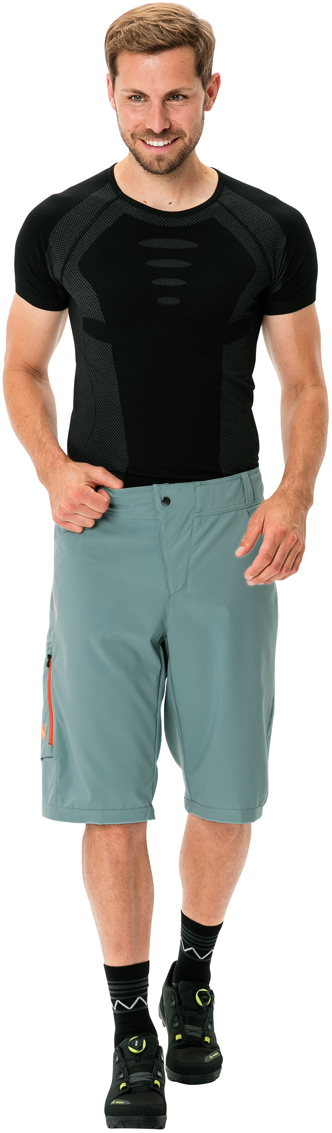 VAUDE Ledro Short Homme, pétrole