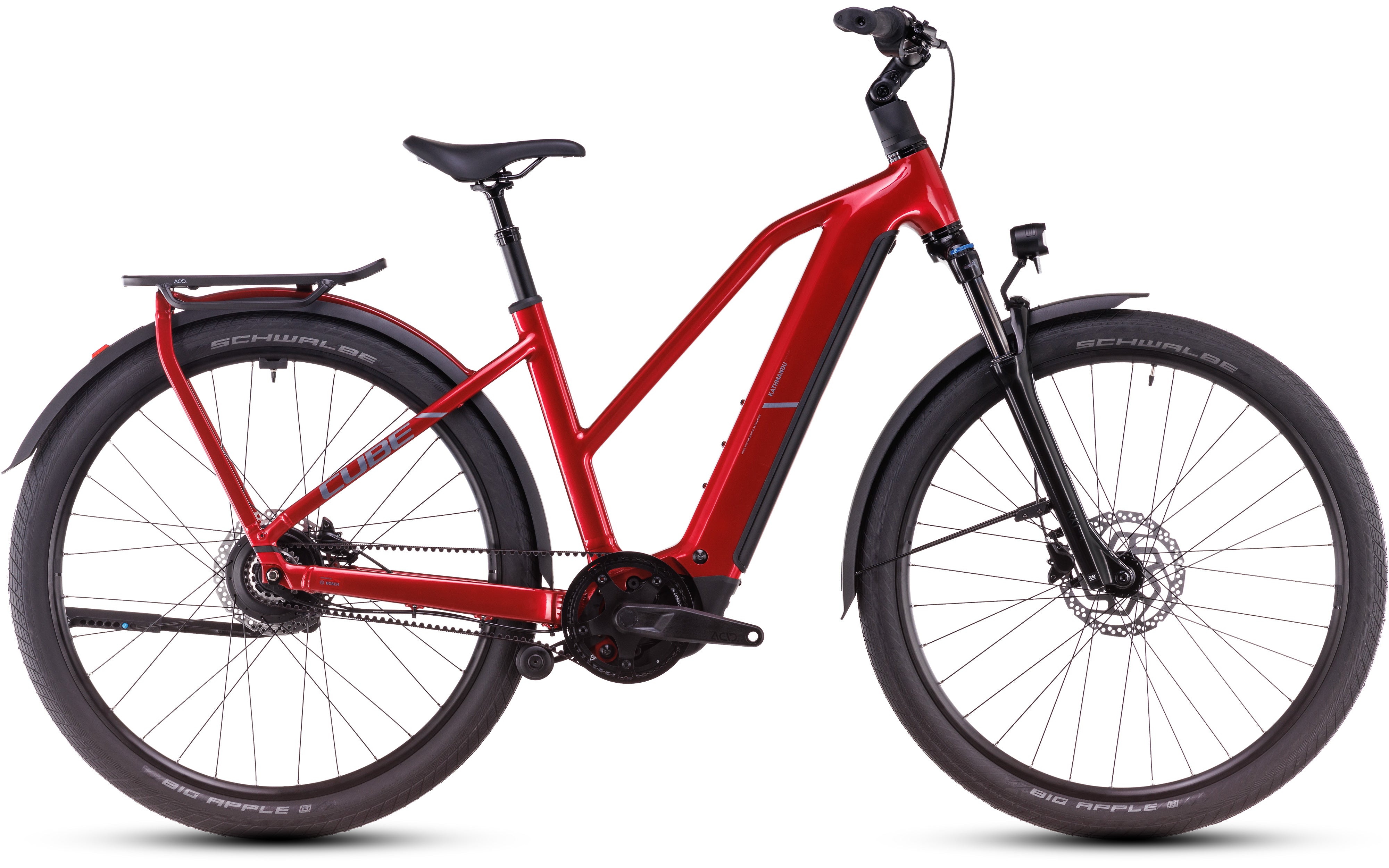 Cube Kathmandu Hybrid Comfort Pro 800 Trapez électriquered´n´red (2025)