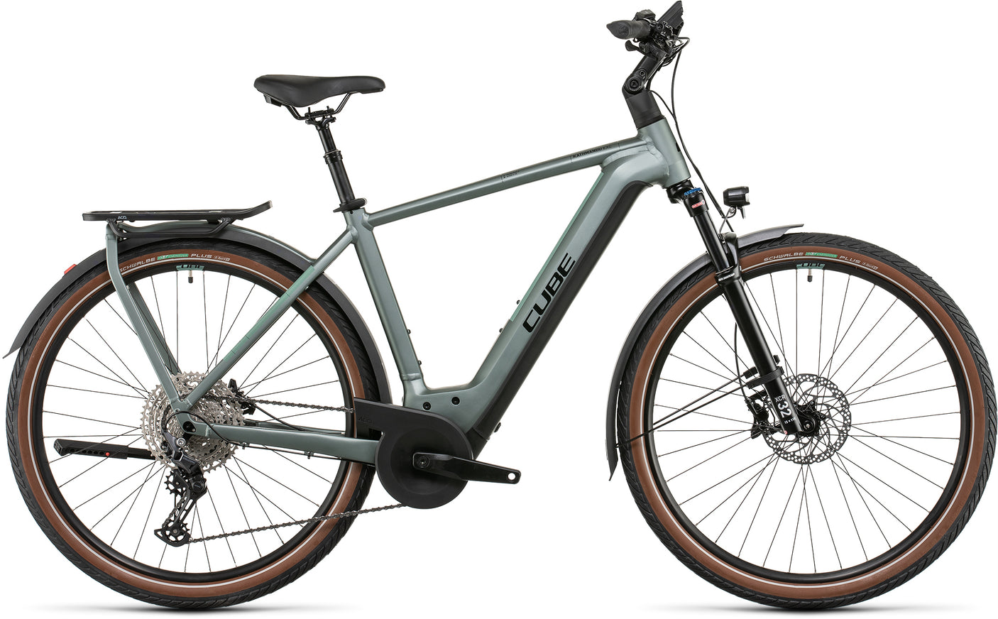 Cube Kathmandu Hybrid EXC 750 argentvert´n´noir