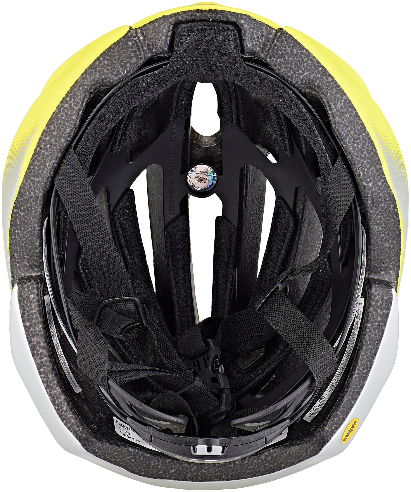 Casque Bell Stratus Ghost MIPS jaune