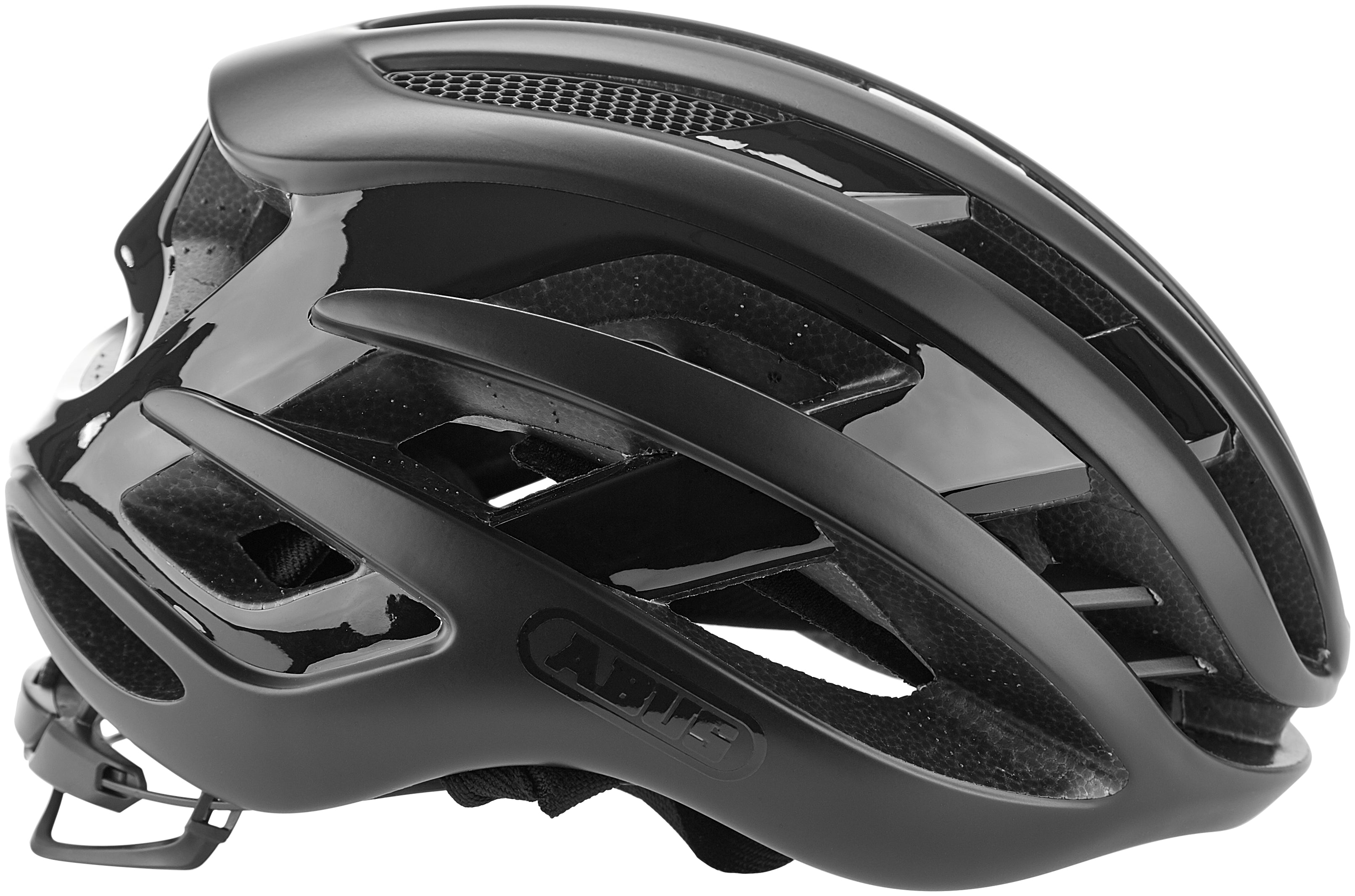 Casque ABUS Airbreaker Road velours noir