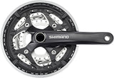 Shimano Trekking FC-T551 Kurbelgarnitur 3x10 48/36/26 Zähne inklusive SM-BB52 schwarz