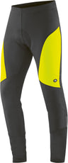 Gonso Montana Hip 2 pantalon softshell avec rembourrage d'assise pour hommes noir/jaune