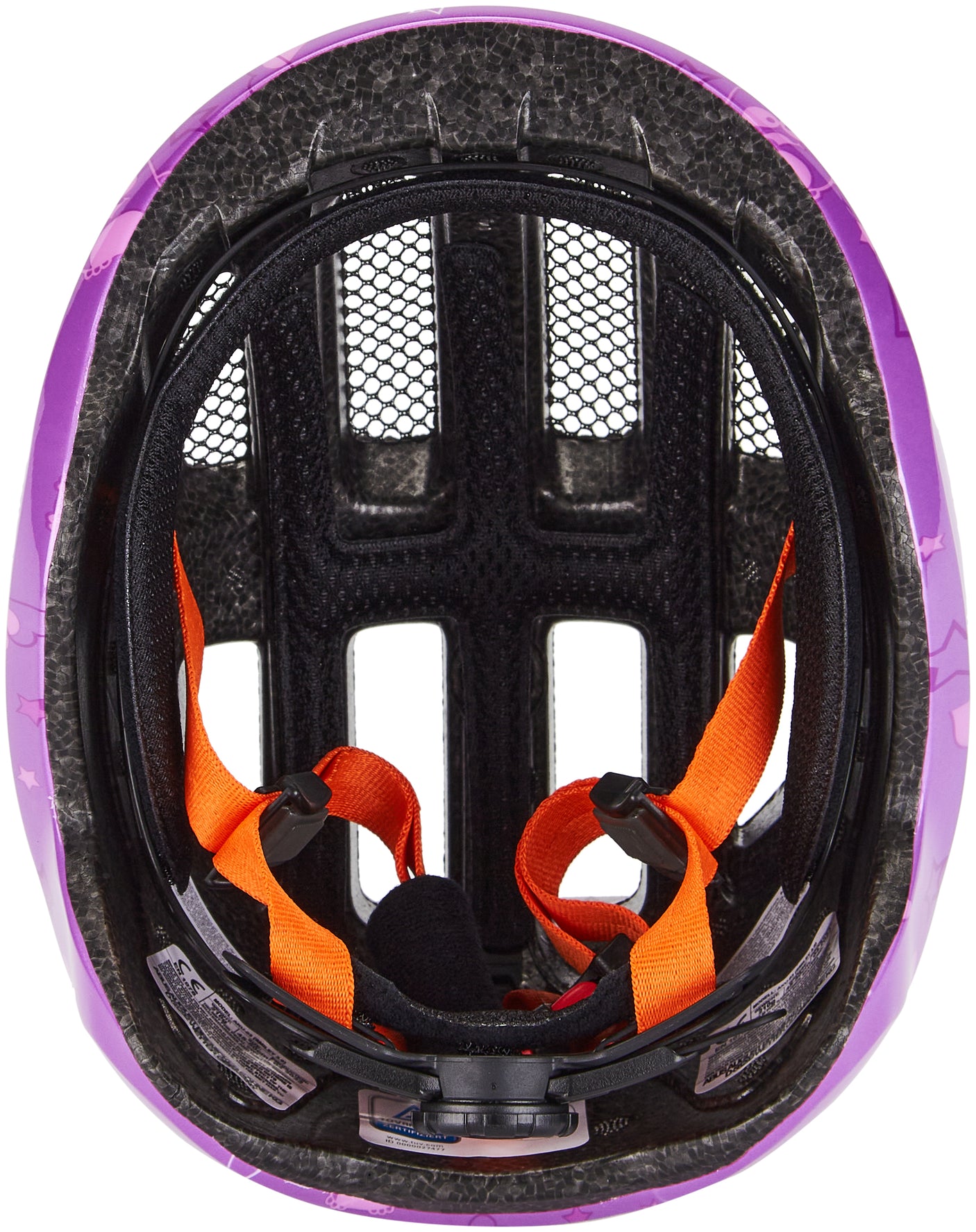 ABUS Smiley 3.0 Casque Enfant, étoile violette