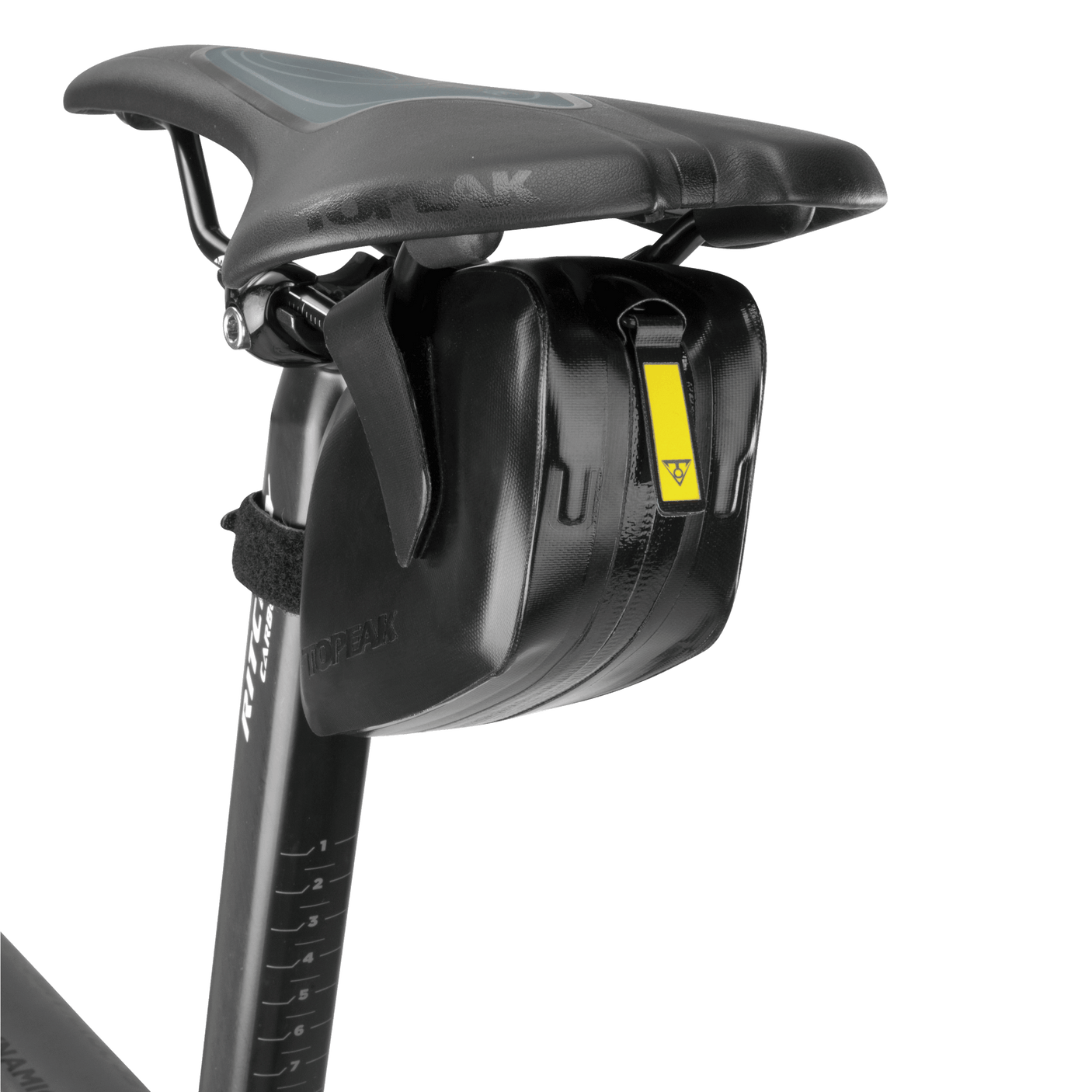 Sacoche de selle Topeak résistante aux intempéries avec sangle DynaWedge S