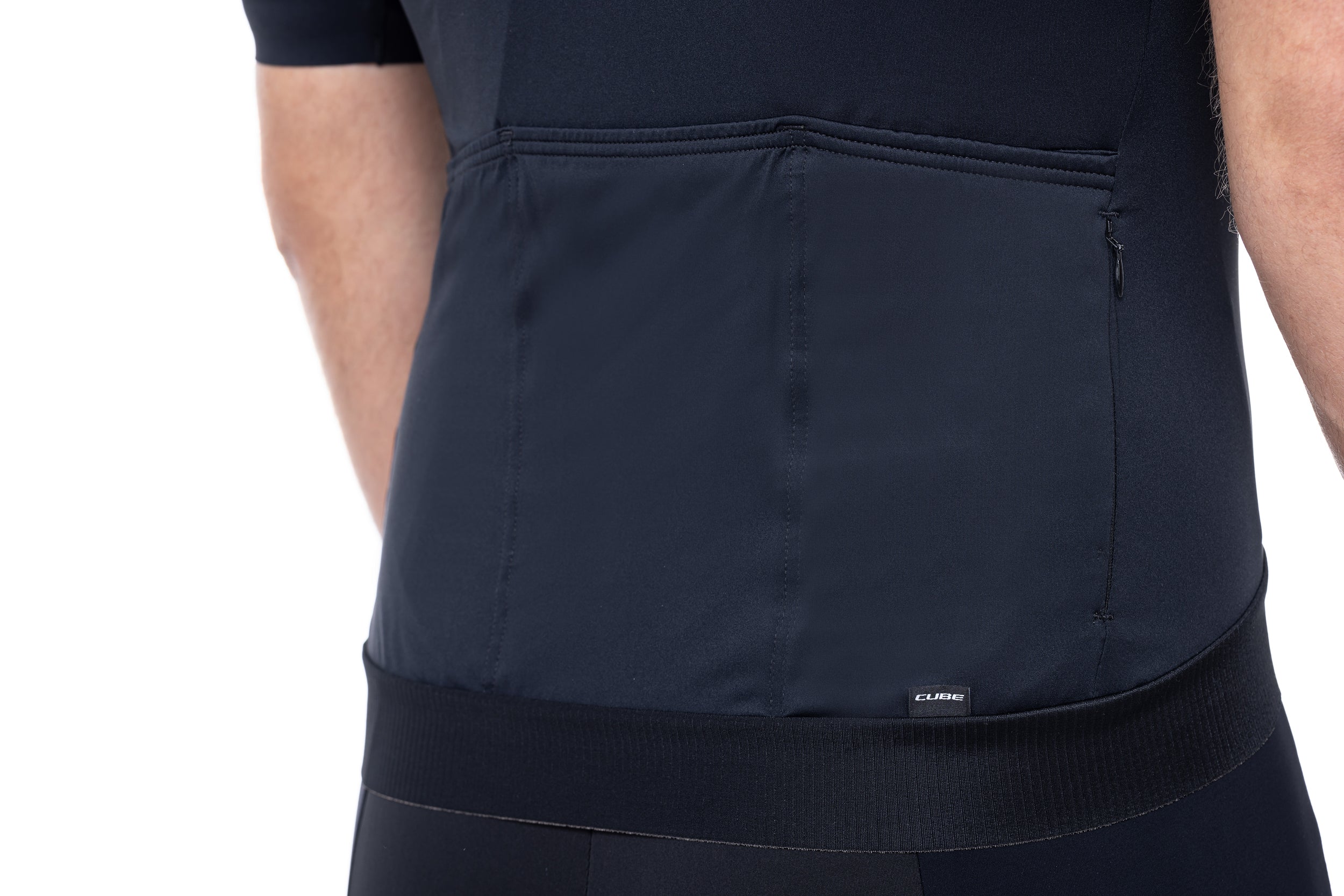 CUBE BLACKLINE maillot manches courtes noir homme