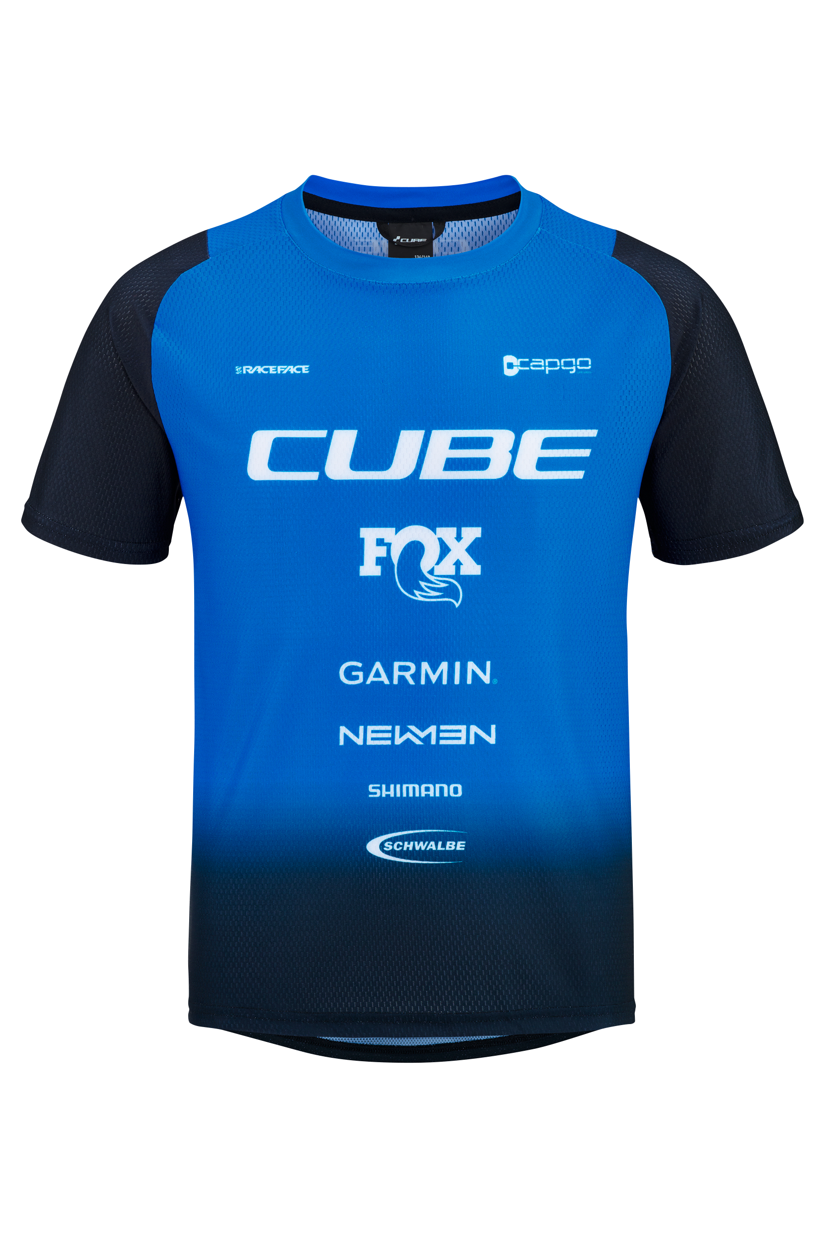 Maillot CUBE VERTEX ROOKIE X Actionteam manches courtes