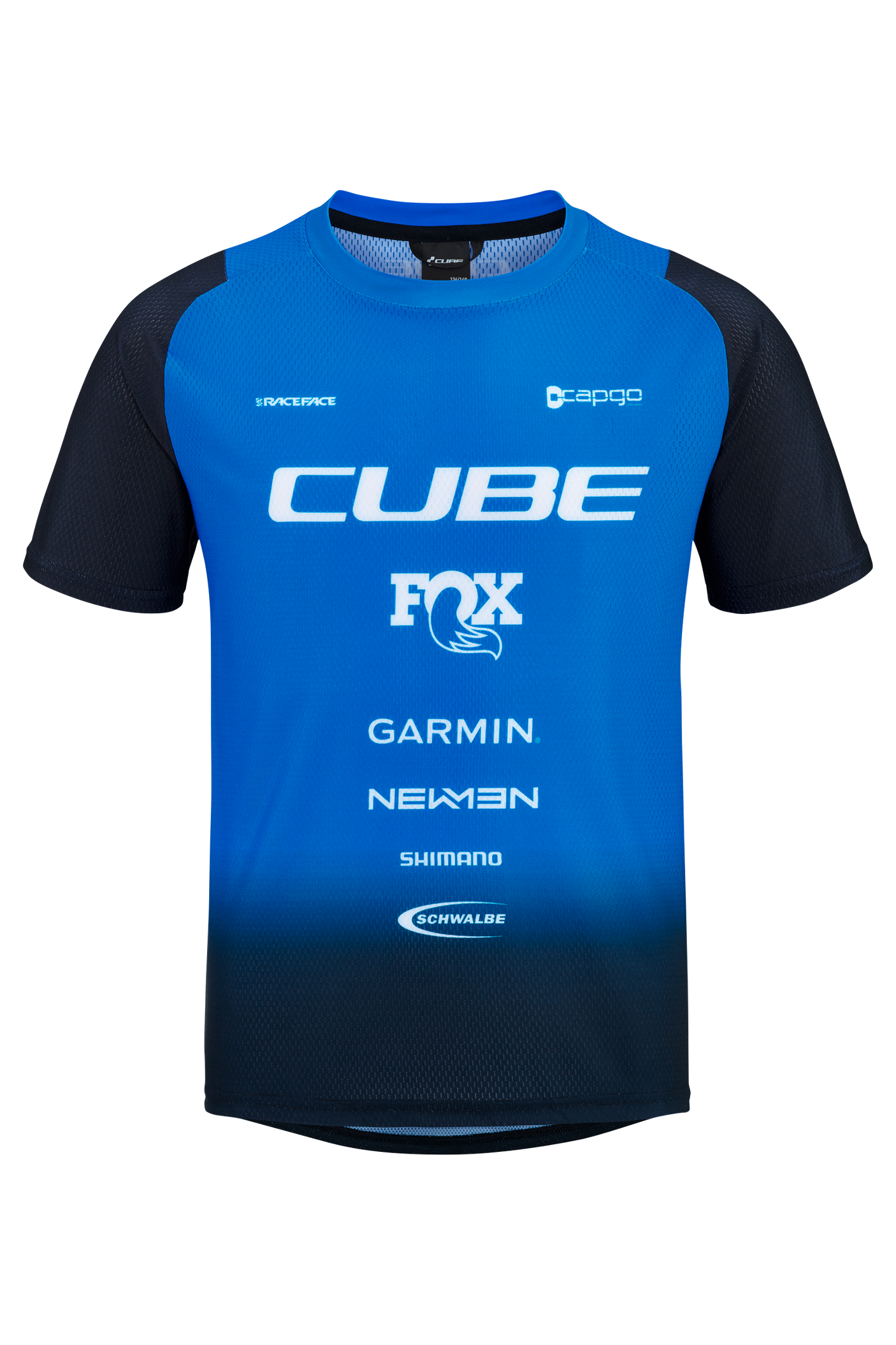 Maillot CUBE VERTEX ROOKIE X Actionteam manches courtes