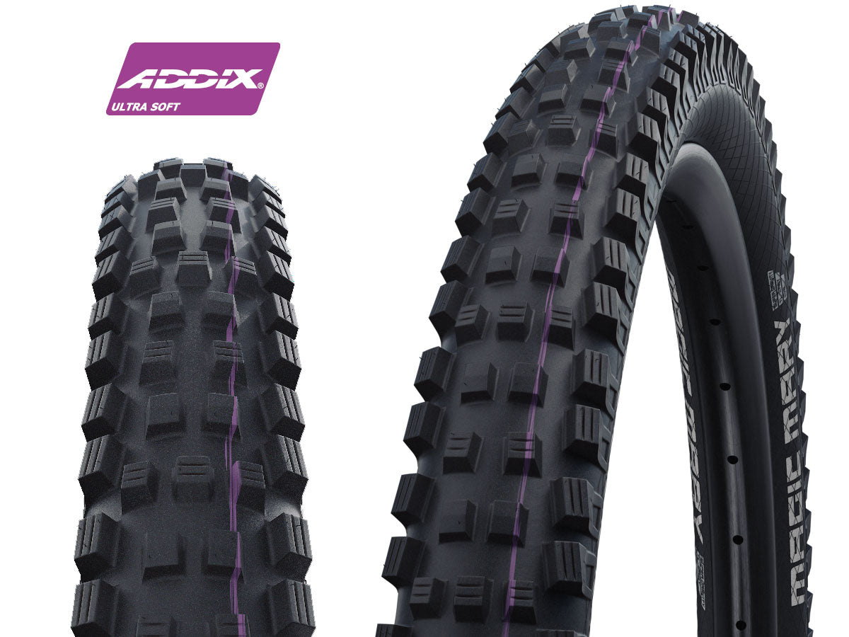 Pneu Schwalbe Magic Mary Evolution Super Trail Addix Ultra Soft noir