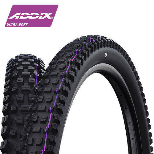 Schwalbe Albert TRAIL PRO pneu souple Addix Ultra Soft noir