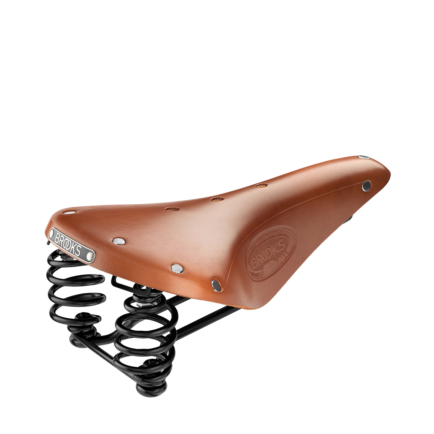 Brooks Flyer Classic core selle en cuir hommes orange